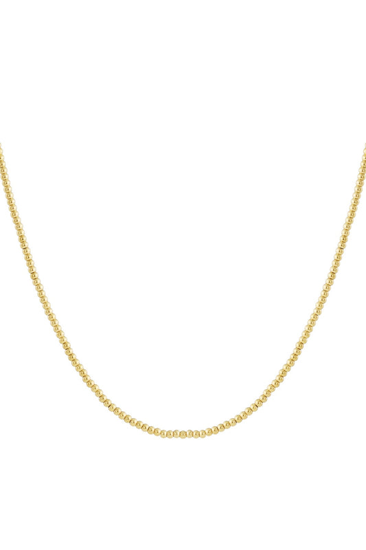 Edelstahl Kugel Halskette | Silber/Gold | useful Beauty