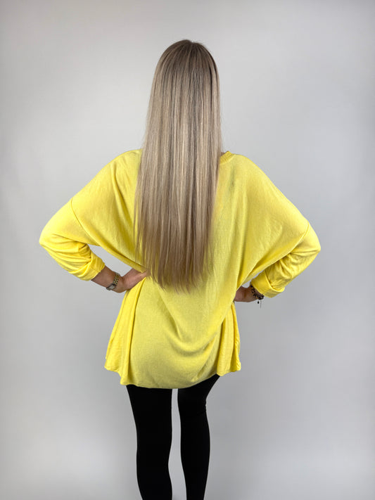 Langarmshirt Nice Oversized