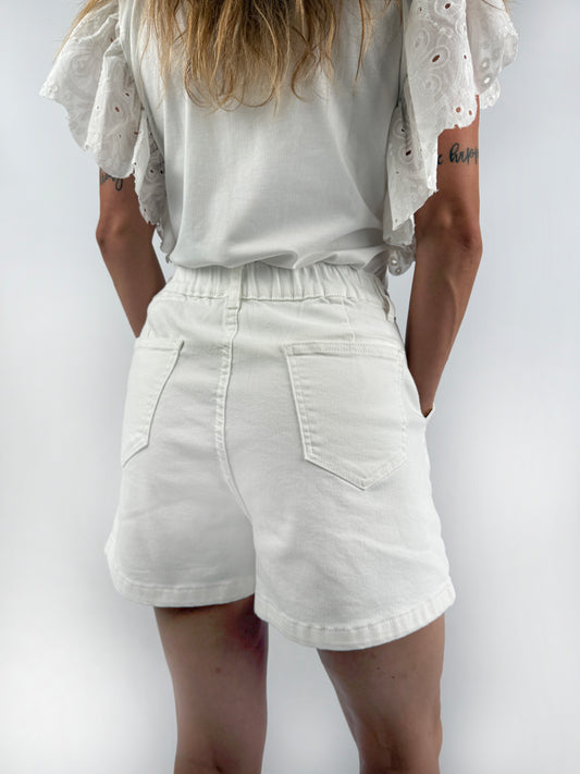 Shorts Weiß Comfy | useful Beauty