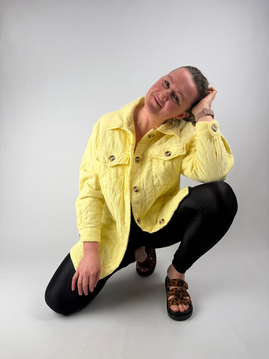 Steppjacke Baumwolle lässig