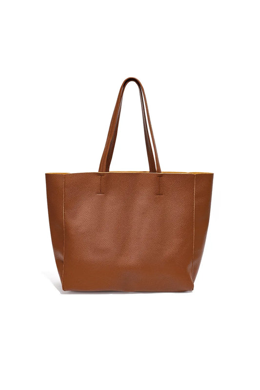 Schultertasche Shopper Kunstleder